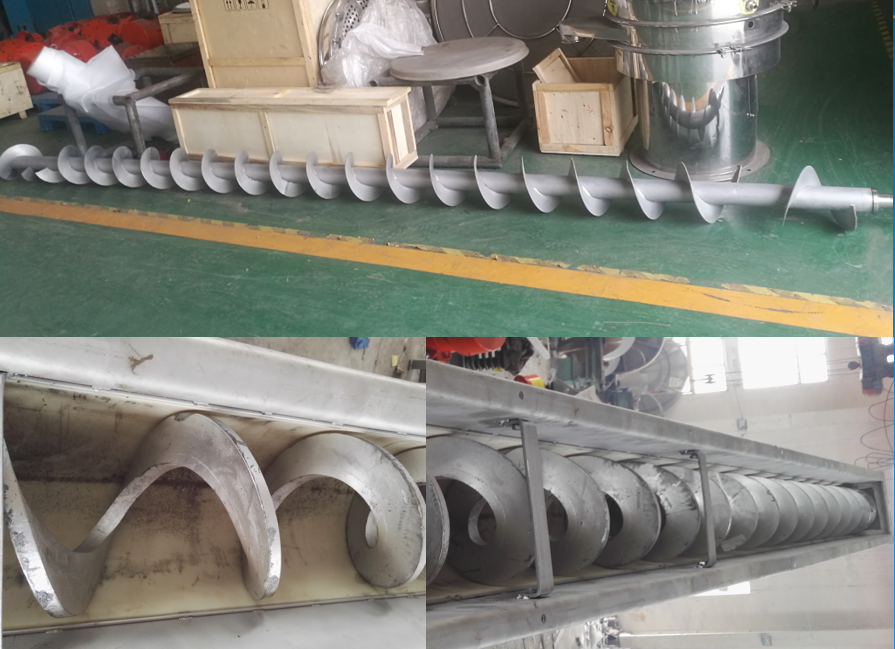 Low Noise Screw Conveyor