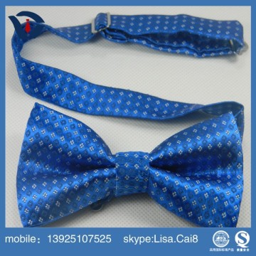 Promotional Good Quality Newest men wedding polyester hand made bowtie