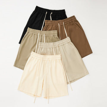 100% Organic Cotton Thick Thigh-Length Breathable Sports Shorts