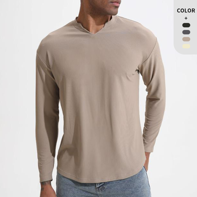 Mens Wicking Long sleeve Tee Shirt