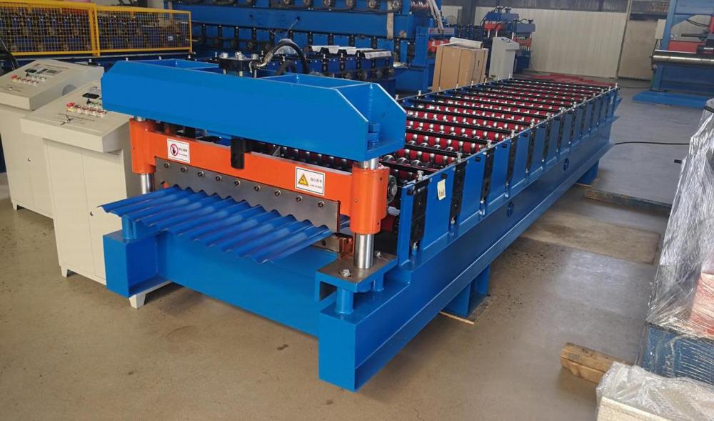 Steel Sheet Roofing Corrugated Roll Forming Machine