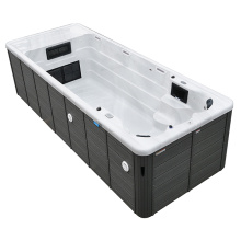 Luxurious Massage Spa Pool Aquaspring spas Deep whirlpool massage swim spa Manufactory