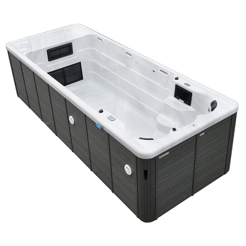 Luxurious Massage Spa Pool Aquaspring spas Deep whirlpool massage swim spa Manufactory