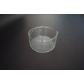 Verre plat du fond des plats d'évaporation 90 ml