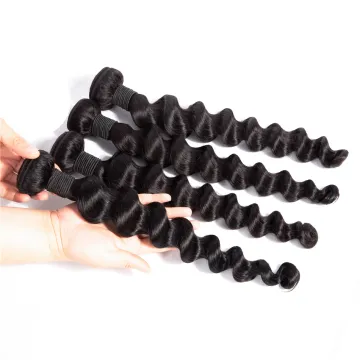 Yeswigs Mink Peruvian Raw Virgin Hair Bundles Loose Deep 100% Unprocessed Virgin Human Hair Cuticle Aligned Extension Loose Deep