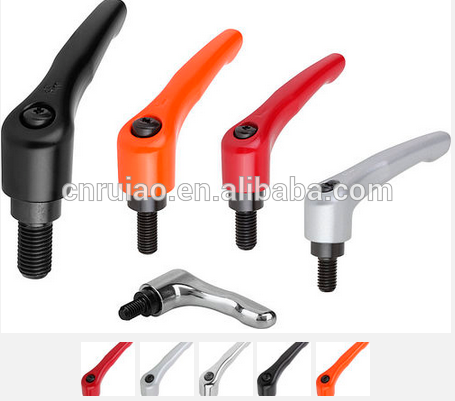 external thread steel indexing clamp levers