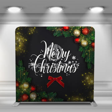 christmas tension fabric display backwall