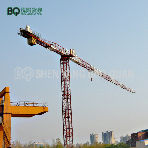 Flat Top Tower Crane 75m Jib 18t Load