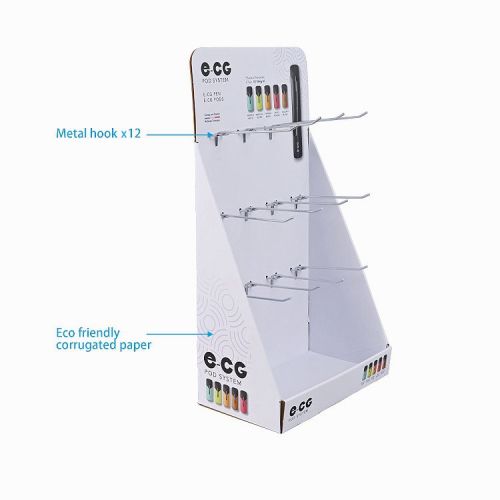 APEX Disposable Cardboard Vape Display With Hook