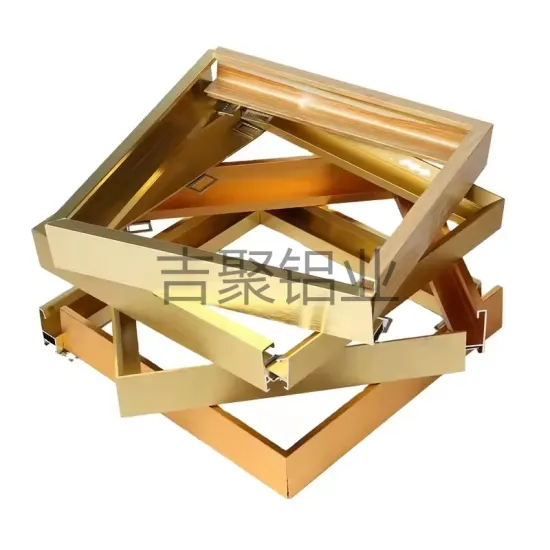 Custom Size Aluminium Alloy Material Photo Frame Moulding for Wall Hanging Art
