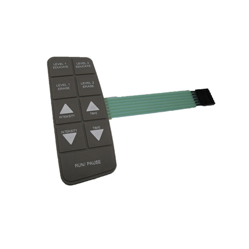graphic overlay silicone rubber keyboard switch membrane