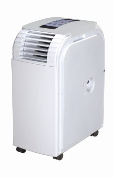 9k BTU (2600W) Portable Air Conditioner with Cooling+Heating+Dehimidifiying