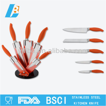 Stainless steel color knife set cutting knife