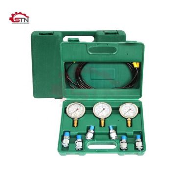 Portable Hydraulic Gauge Set for Excavator Pressure and System Tests
