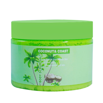 OEM Label Peribadi Organik Himalaya Garam Kelapa Badan