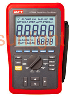 Digital Micro Ohm Meter, USB, UT620A