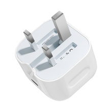 Gefalteter UK-Plug 20W USB-C-Telefon-Wandladegerät