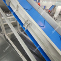 SUS 304 stainless steel vegetable and fruit conveyor