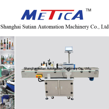 METICA automatic round bottle label printing machine