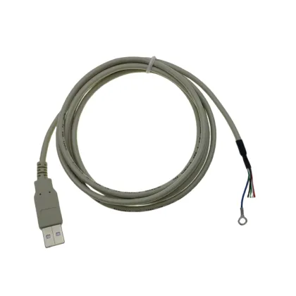 Customize USB A male to ring terminal cable