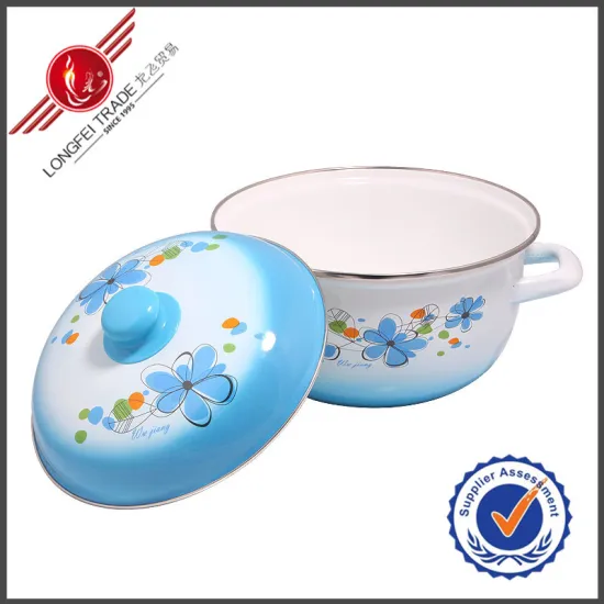 Hot Selling Enamel Cookware Stauce Pot