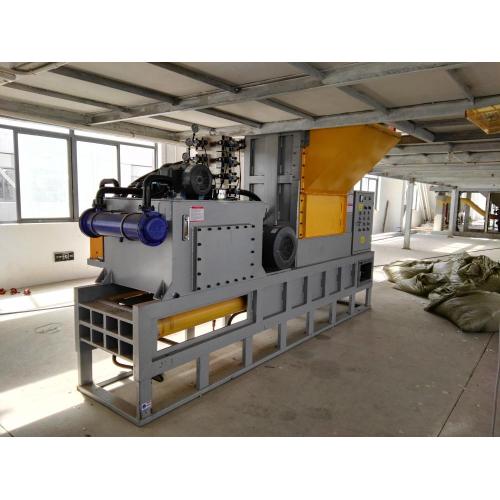 Corn bone baler machine