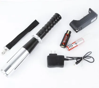 High Quality Baseball Bat Flashlight - High Power LED Zoomable Self-Defense Flashlight