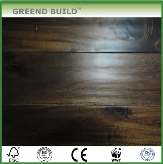 Walnut color Acacia Solid Wood flooring Price