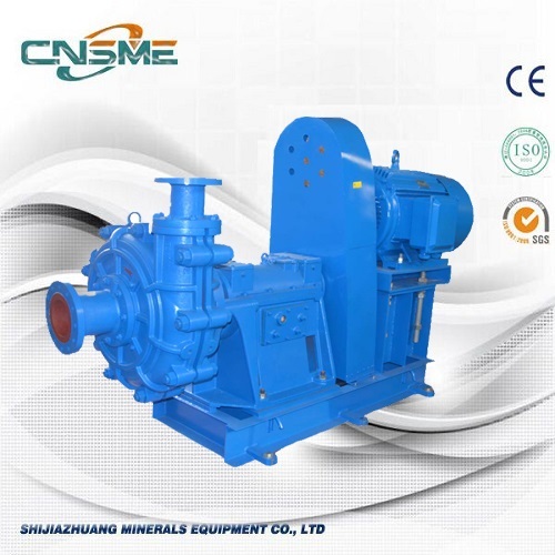 Horisontell enstegs slurrypump