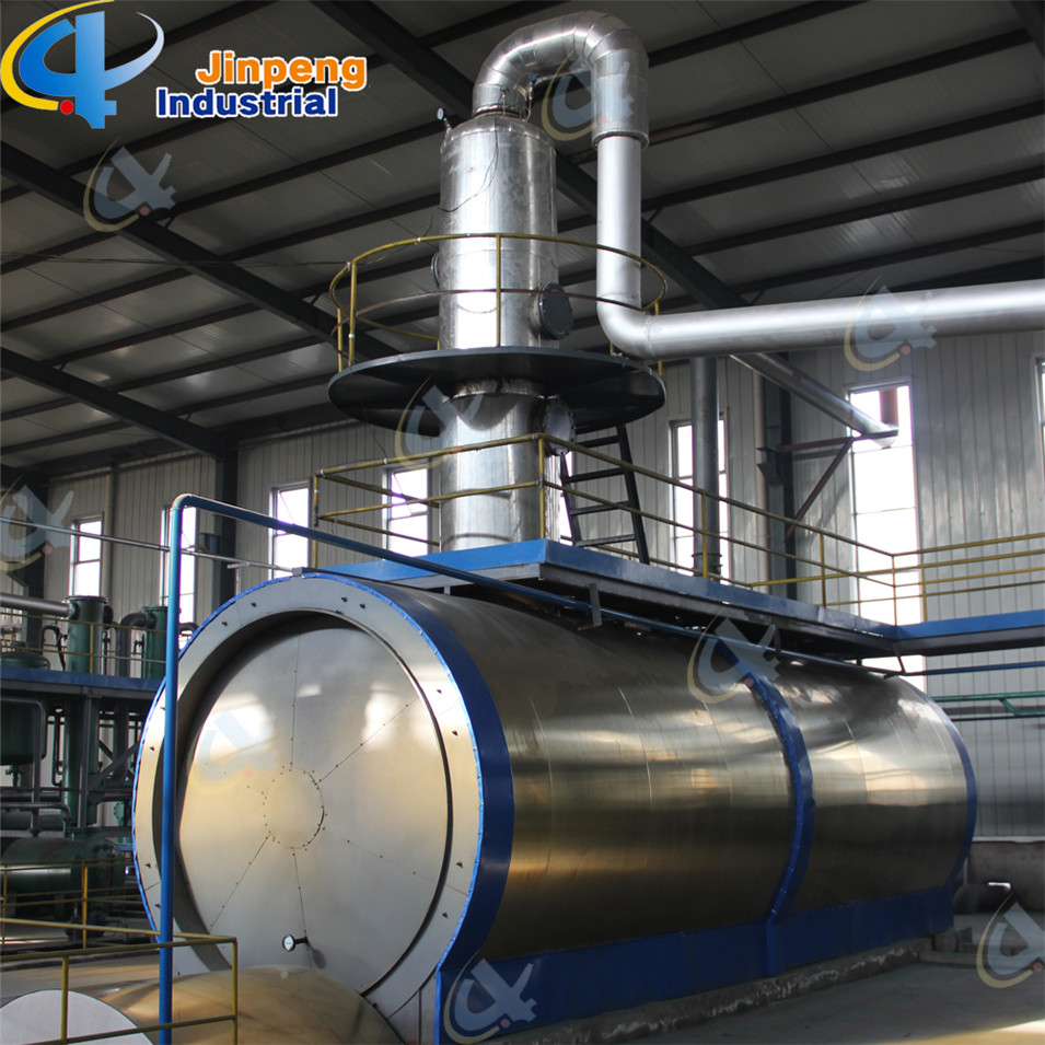 Waste Tires Oil Purifying Distillation Plant