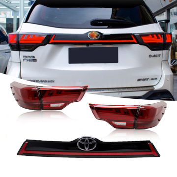 LED Taillights for Toyota Highlander 2016-2020 with Dynamic Startup Animation