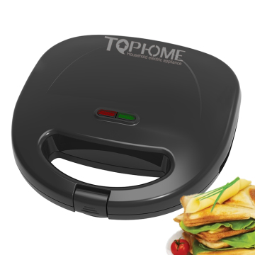 750W Fixed Plate 2-Slice Waffle, Donut, and Sandwich Maker: Affordable Multi-Purpose Grill