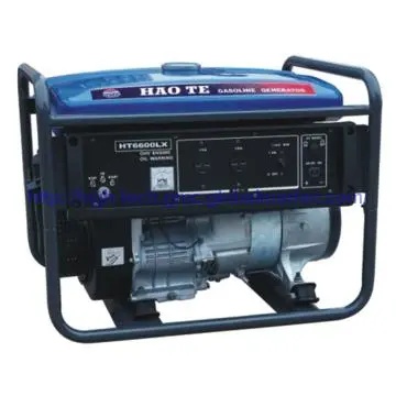 Brushless Gasoline Generator  5KW blue fuel tank