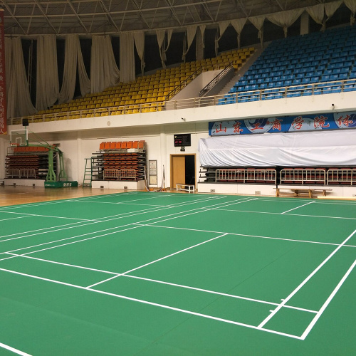 Certyfikat BWF Podłogi z mat sportowych z PVC