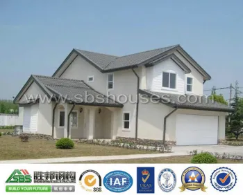 Prefabricated light steel economic villa
