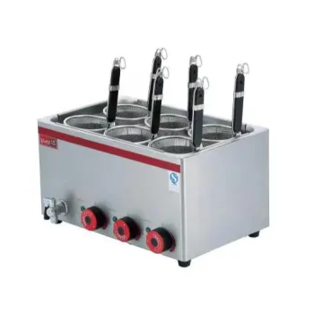 Electric 6-Hole Pasta Cooker Machine for Restaurant Use - Noodle Making Machine for Sale