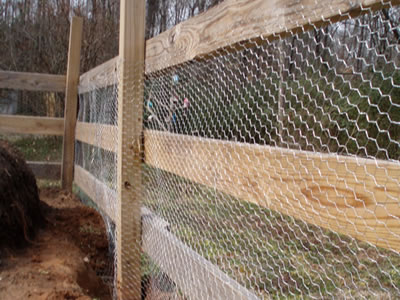 rabbit-fence-installation