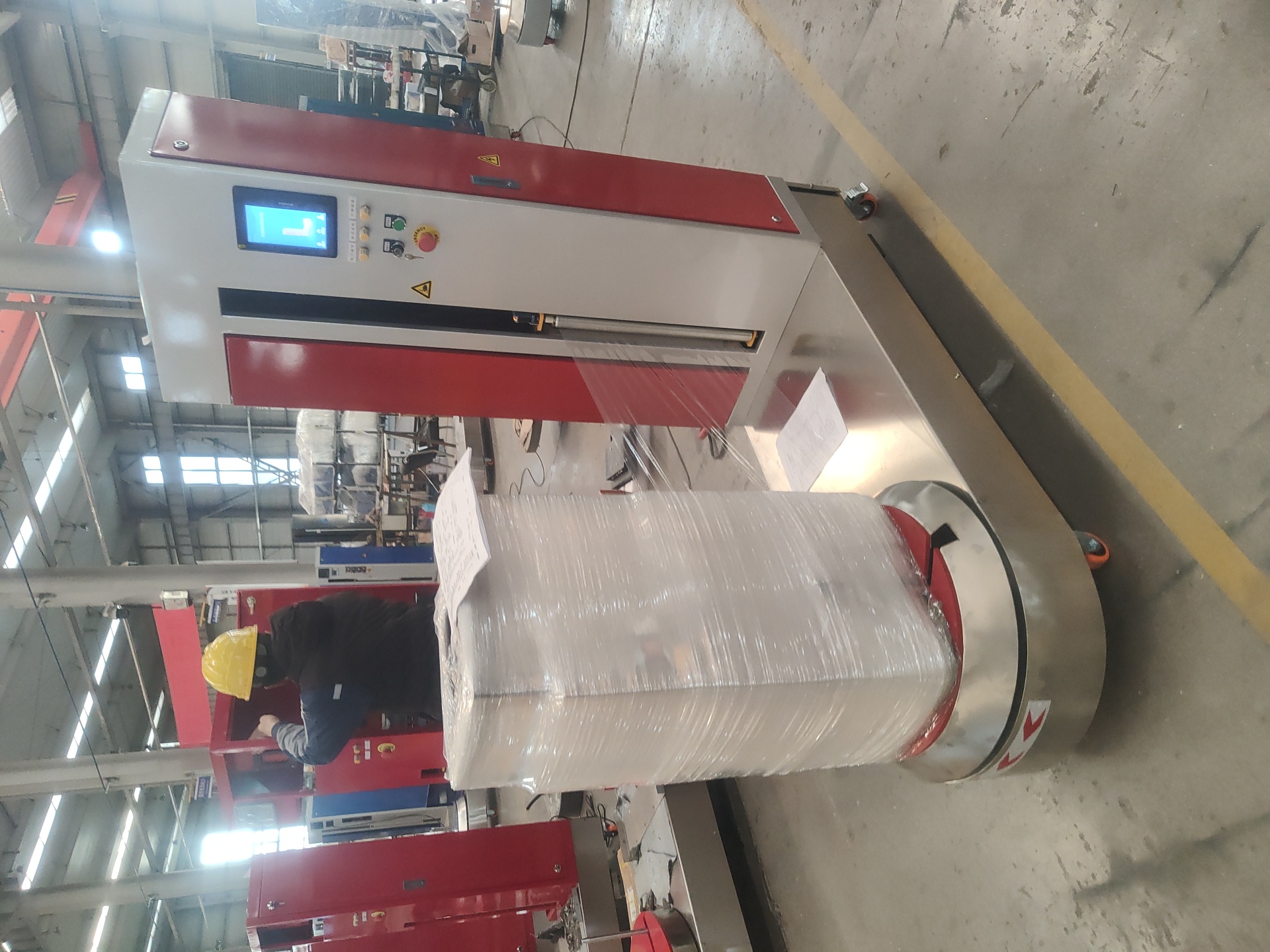 luggage wrapping machine LP600F-L with Touch Screen