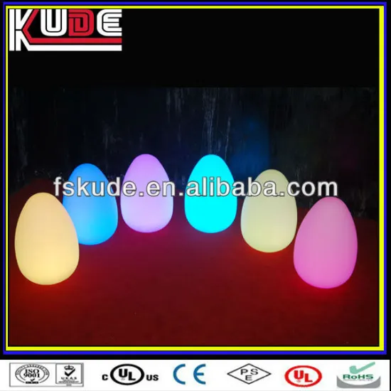 LED Garden Beautiful Decorations PE shell design led small decorative lamps