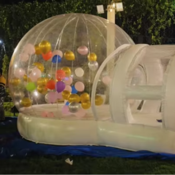 Băng lửa Clear Igloo Dome lều cho các sự kiện ngoài trời và các bữa tiệc