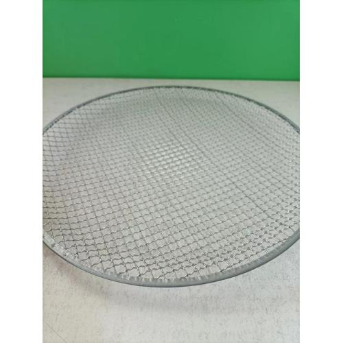 Crimped Wire Mesh Stainless steel BBQ mesh grill net bbq fish meat net korean bbq wire mesh stainless/grill barbecue korean barbecue plate Factory