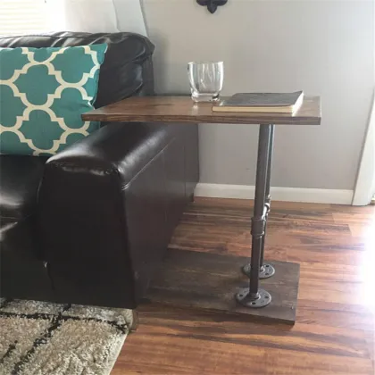 Industrial C Table Sofa Table Laptop Stand