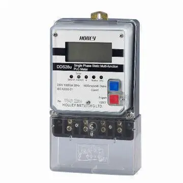 Electricity Energy Meter/Single-phase Power Line Carrier Wave Meter, Meets IEC 62053-21 Standard