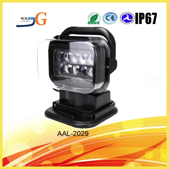 7Inch 50W Wireless Remote Control Led Searching Light,Led Work Lamp
