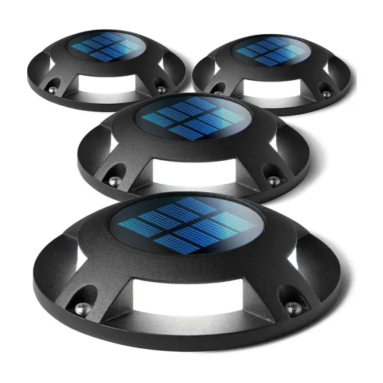 Waterproof Security Solar Lights for Outdoor Steps, Sidewalks, Stairs, Gardens, and Ground Paths