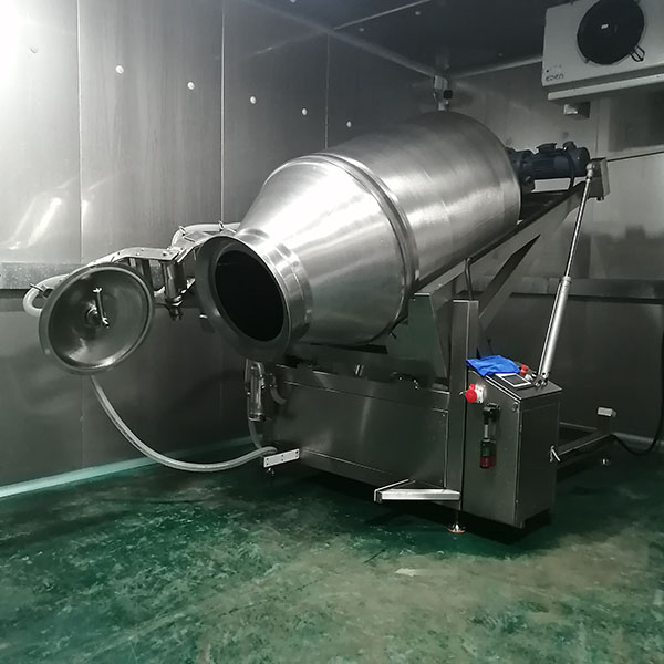 Máquina de volteo de carne de vacío industrial