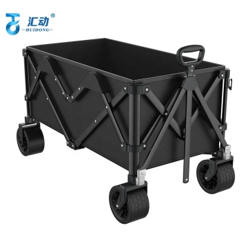 Portable Folding Aluminum Camping Trolley: Ultra-Light, Multi-Functional Outdoor Gear for Fishing and Shopping