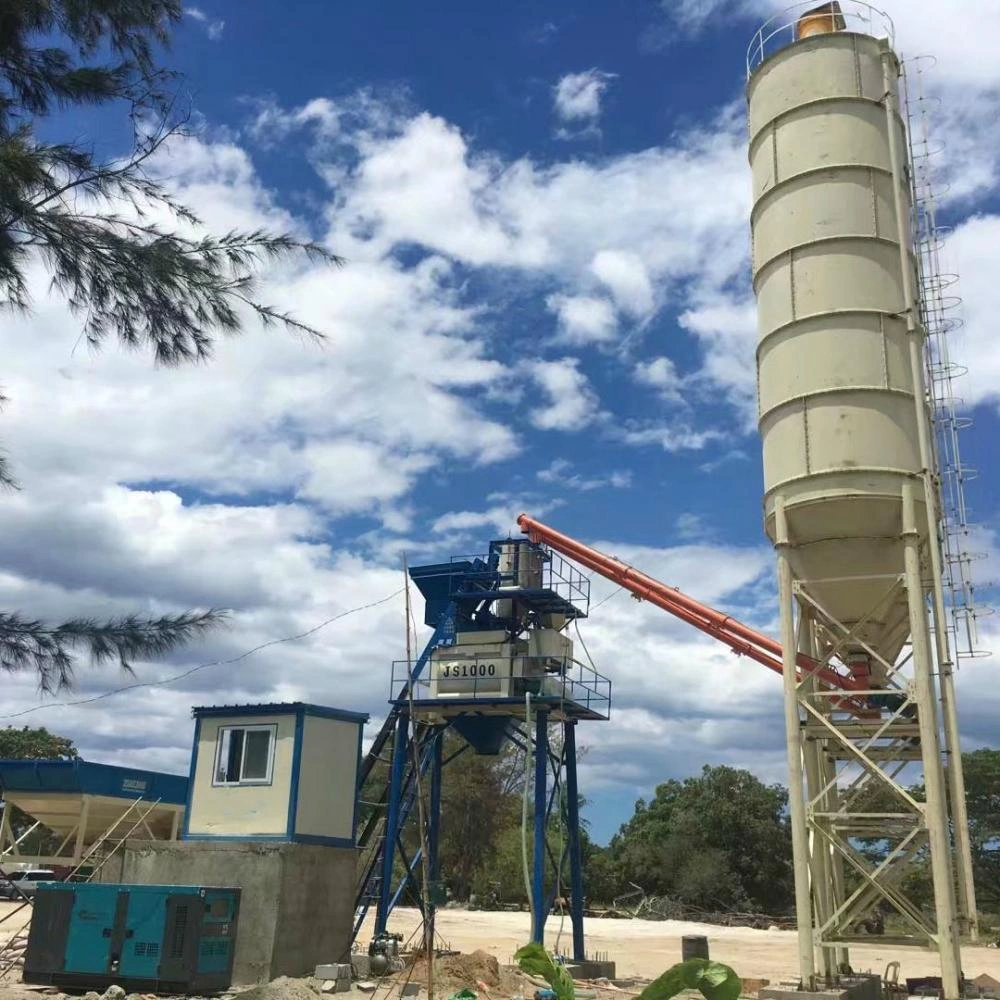 HZS180 Concrete Mixing Plant
