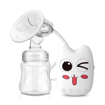 Cartoon White breast pump electric