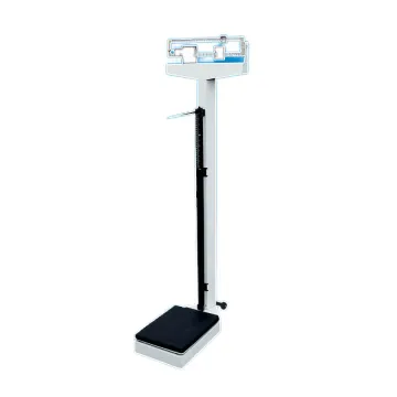 Double Ruler Height and Weight Scale: An Electronic Digital Weighing Scale with Platform for Medical and Home Use